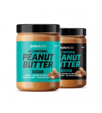 Арахисовая паста BioTech USA All Natural Peanut Butter 400g